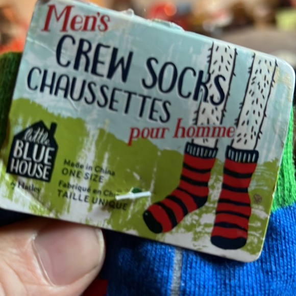 Golf ⛳️ flags men’s crew socks O/S size - Picture 2 of 3